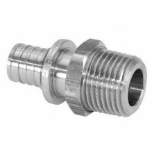Переходник латунный Rehau Rautherm S 20-R 1/2 дюйма с наружной резьбой