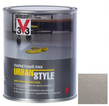 Лак акриловый паркетный V33 Urban Style бетон 0,75 л