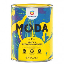 Краска долговечная Eskaro Moda 7 База TR матовая 0,9 л