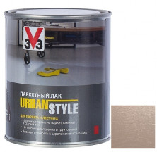 Лак акриловый паркетный V33 Urban Style галька 0,75 л