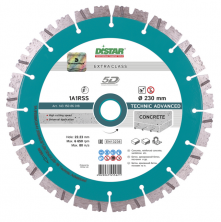 Диск алмазный сегментный Distar Technic Advanced 1A1RSS 232 230х22,2х2,6 мм