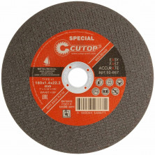 Диск отрезной по металлу Cutop Special 50-867 Т41-180 х 1,4 х 22,2 мм