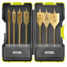 Набор сверл перьевых Ryobi RAK07SB 5132002252 7 предметов