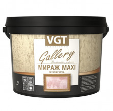 Штукатурка декоративная VGT Мираж Maxi серебристо-белая база 0,8 л/1 кг