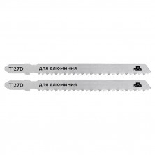 Полотна для электролобзика по алюминию MOS HSS 40823М T127D 100 мм 2 шт