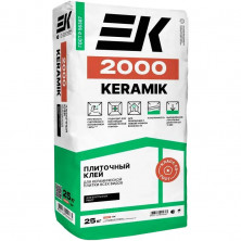 Клей для плитки ЕК Keramik 2000 для внутренних работ 25 кг