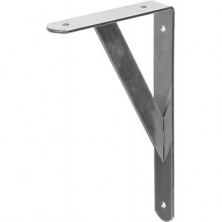Уголок-кронштейн усиленный Stayer Master 37424-5 500х330х30 мм оцинкованный