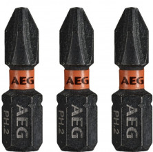 Бита ударная AEG AAK253PH2 4932479168 PH2 25 мм 3 штуки