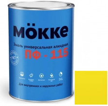 Эмаль алкидная Mokke ПФ-115 жёлтая 20 кг