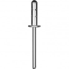 Заклёпки алюминиевые многозажимные Kraftool Multi Al5052 311702-40-10 4x10 мм 1000 штук