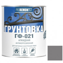Грунтовка Лакра Proremontt ГФ-021 серая 0,9 кг