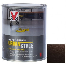 Лак акриловый паркетный V33 Urban Style венге 0,75 л