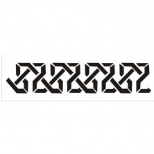 Трафарет Maestro 02936-3 400х120 мм