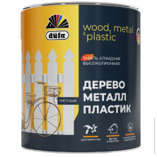 Эмаль универсальная алкидная Dufa матовая белая 2 л