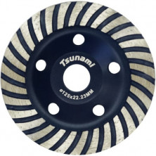 Чашка алмазная Tsunami Turbo 125x22,23 мм