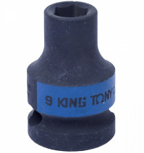 Головка торцевая ударная King Tony 453509M шестигранная 1/2 дюйма 9 мм