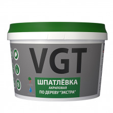 Шпатлевка по дереву VGT Экстра белая 50 кг