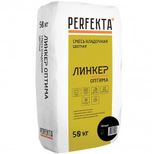 Смесь кладочная Perfekta Линкер Оптима чёрная 50 кг