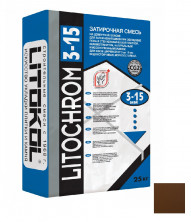 Затирочная смесь Litokol Litochrom 3-15 C.80 коричневая/карамель 25 кг