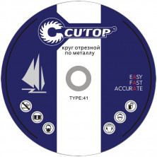 Круг отрезной по металлу Cutop 23025 Т41-230х2,5х22,2