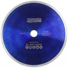 Диск алмазный Messer KG/L 180D-1.6T-7.5W-2223H сплошная кромка сухой рез