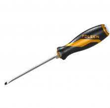 Отвертка шлицевая Tolsen Gripro TT20115 силовая Slotted 6,5х150 мм