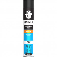 Пена монтажная Grover DIY45 всесезонная 750 мл  