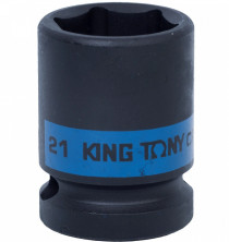 Головка торцевая ударная King Tony 453521M шестигранная 1/2 дюйма 21 мм