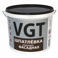 Шпатлевка фасадная VGT акриловая 7,5 кг