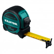 Рулетка Kraftool Extrem 34127-10 со сверхшироким полотном 10 м 32 мм