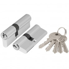 Механизм цилиндровый Ajax AX1000Key70 CP 39829 хром 30+10+30
