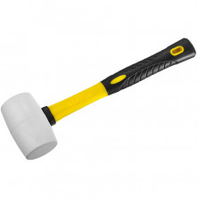 Киянка резиновая Stayer Professional белая с фибергласовой ручкой 900 г 20533-900