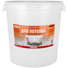 Краска для потолков Pufas Decoself КП морозостойкая белая 25,8 л/40 кг