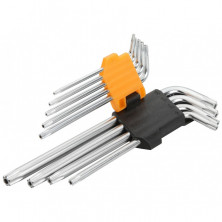 Набор шестигранников Tolsen TT20056 Torx T10H-T50H с отверстием 9 шт
