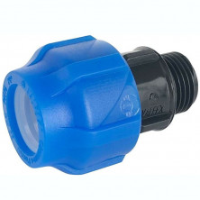 Муфта компрессионная ПНД Valfex 121001140112 40 мм 1 1/2" дюйма c наружной резьбой