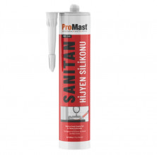 Герметик силиконовыи? санитарныи? Promast PMS-260 280 мл  