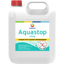 Грунт глубокого проникновения Eskaro Aquastop Strong 10 л