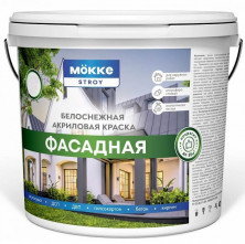 Краска акриловая фасадная Mokke Stroy 12070 6 кг