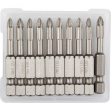 Бита торсионная Kraftool X-Drive 26123-1-50-10 PZ1 50 мм 10 штук