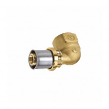 Угольник МП/PE-X латунь пресс RM129 Дн 26х3/4"х90гр ВР Giacomini RM129Y049