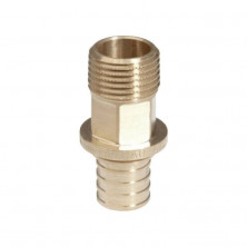 Муфта для PE-X бронза RAUTITAN RX Дн 16х1" НР Rehau 13660511001 (11398921001)
