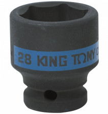 Головка торцевая ударная King Tony 453528M шестигранная 1/2 дюйма 28 мм