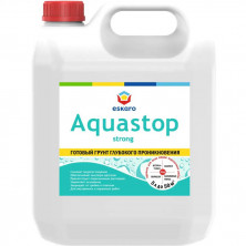 Грунт глубокого проникновения Eskaro Aquastop Strong 5 л