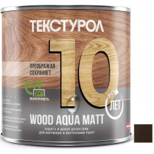 Средство для защиты древесины Текстурол Wood Aqua Matt 13921 Орех 0,8 л
